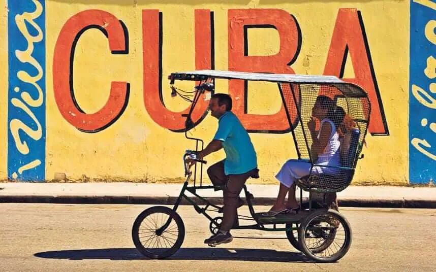 immagine per aria di Cuba